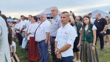 Gmina Ostrówek była gospodarzem niedzielnych Dożynek Powiatu Wieluńskiego